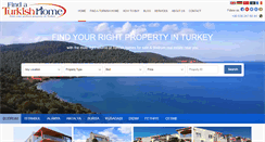 Desktop Screenshot of findaturkishhome.com
